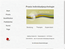 Tablet Screenshot of praxis-individualpsychologie.de